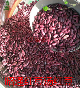 红豆洋红豆云南昭通大红豆酸菜红豆汤红豆500g一份拍5斤包邮
