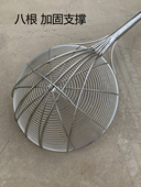 不锈钢长柄加厚线漏大漏勺 商用超大号过滤网 大笊篱油炸捞网炸篱