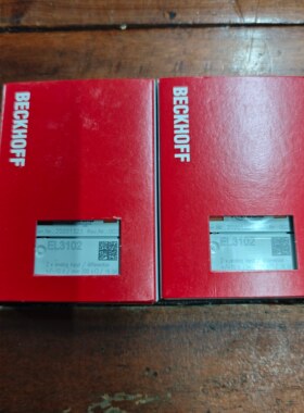 EL3102现货促销全新原装正品未拆封BECKHOFF倍福模块实物照片