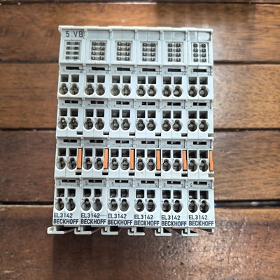 EL3142现货促销原装正品拆机二手BECKHOFF倍福模块成色漂亮实物