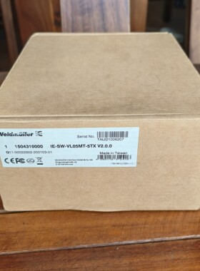 现货促销全新原装魏德米勒IE-SW-VL05MT-5TX 1504310000实物照片