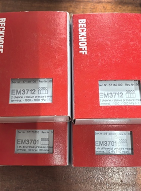 EM3712,3701现货促销全新原装正品未拆封BECKHOFF倍福模块实物照