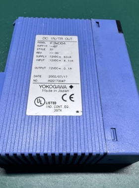 现货促销 原装拆机 YOKOGAWA 横河 F3WD64-4F 成色漂亮 实物照片
