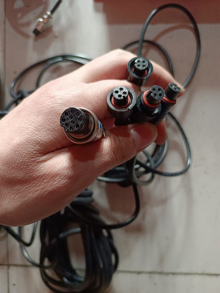 免耕播种机配件新星牌报警器四行数据线