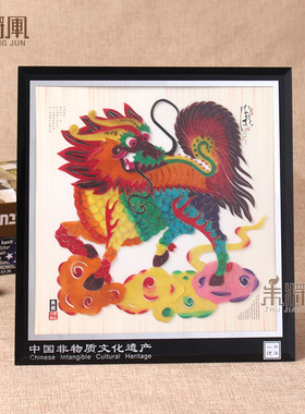 陕西皮影特色手工艺品