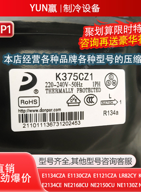 全新原装东贝冰柜压缩机E1134CZA E1130CZAE1121CZALR82CYK375CZ1