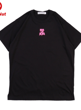 DEVIL NUT潮牌 恶魔 男女同款 折光下摆T BIB SET