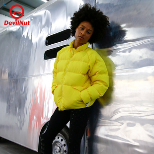 DNP 保暖舒适收腰插肩保暖羽绒服 AET NUT潮牌恶魔女式 DEVIL