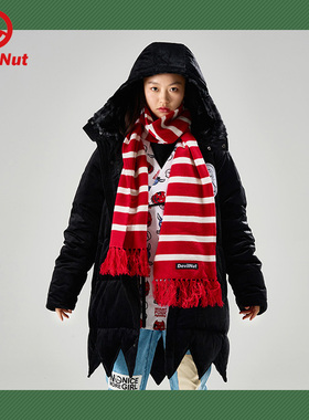DEVIL NUT潮牌恶魔无性别情侣休闲保暖羽绒服-吸血男爵 AET