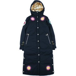 DEVIL NUT潮牌恶魔女式休闲保暖保暖长款羽绒服原子超少女DNP ANT
