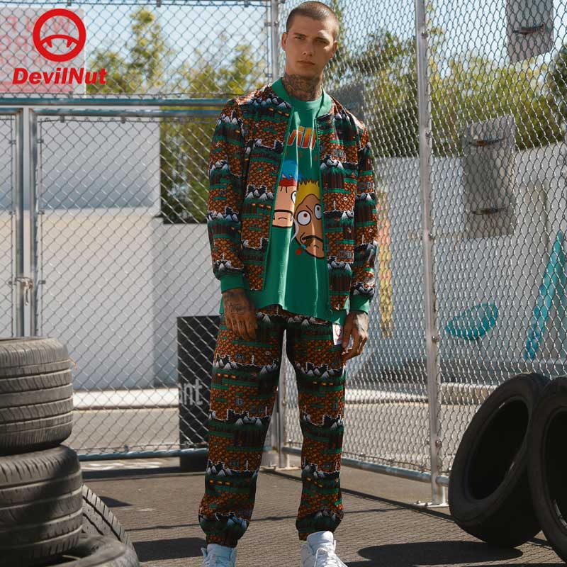 潮牌恶魔外套男女同款