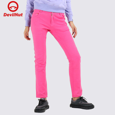 DEVIL NUT 潮牌 恶魔 梭织 纯棉 女式 休闲裤 DN  ATW