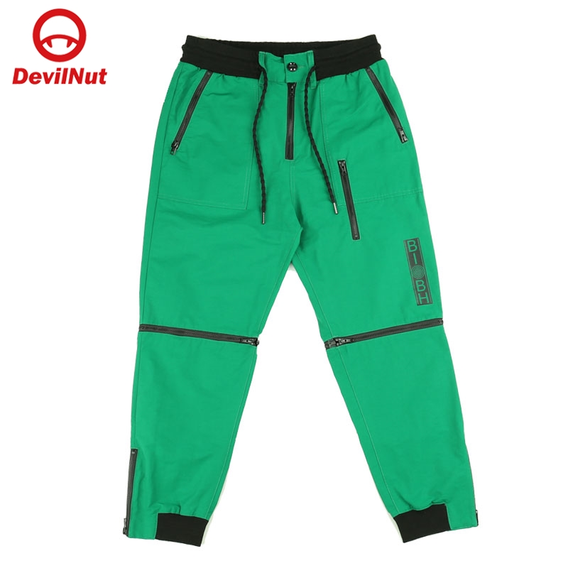 潮牌恶魔男士半罗文裤DEVILNUT