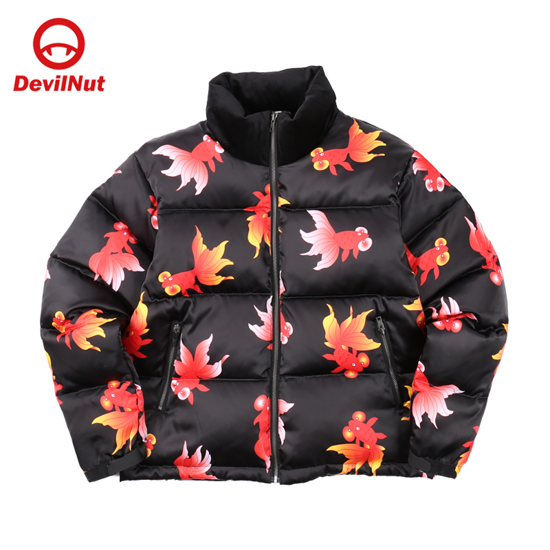 DEVIL潮牌恶魔立领迷彩流感aet