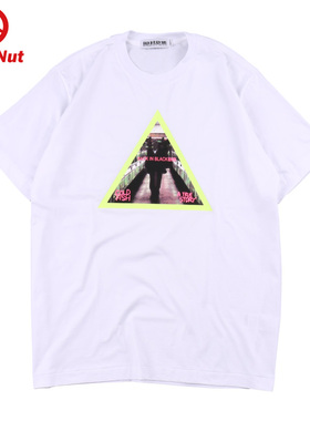 DEVIL NUT潮牌 恶魔 男女同款 舒适休闲宽领宽松短袖T BIB SET