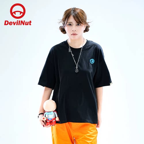 DEVILNUT潮牌超飞侠卡通短袖T恤