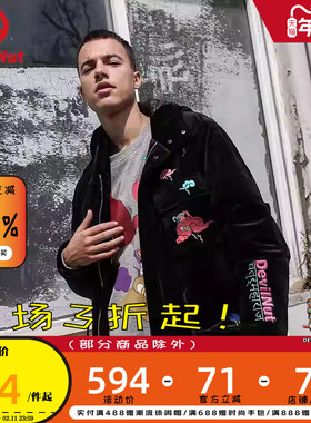 DEVIL NUT潮牌 恶魔 男女同款风衣棉服-四大天王 ANT