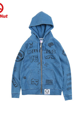 DEVIL NUT潮牌 恶魔 女式 太阳花夹克衫 流感外套-DNP ASV