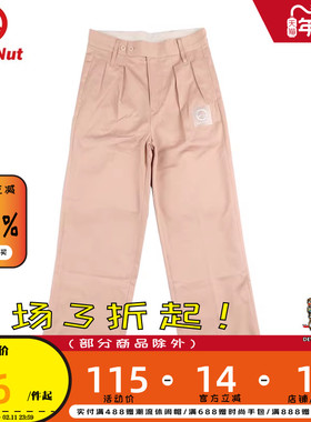 DEVIL NUT潮牌恶魔女士休闲舒适百搭宽筒裤 PARTY ASV