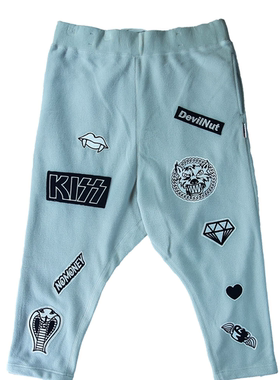 DEVIL NUT潮牌休闲宽松长裤印花休闲裤卫裤裤子时尚