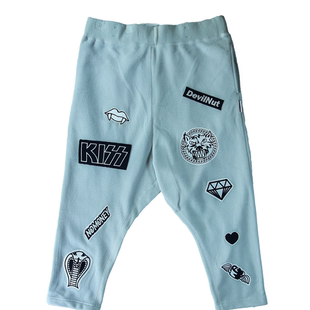 NUT潮牌休闲宽松长裤 子时尚 印花休闲裤 裤 卫裤 DEVIL