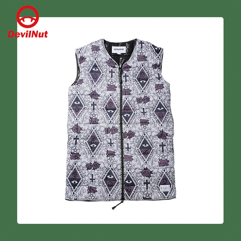 DEVILNUT超薄白鹅绒羽绒马甲