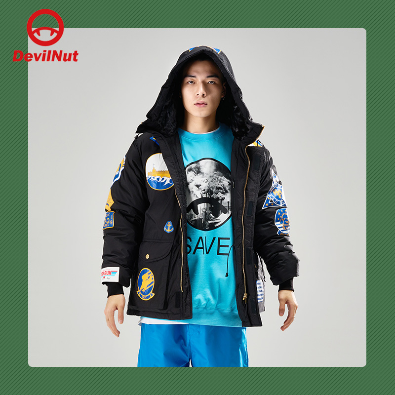 DEVILNUT羽绒服恶魔男女同款