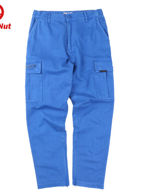 DEVIL NUT潮牌 恶魔 男女同款 休闲简约复古飘带裤长裤 BIB SET