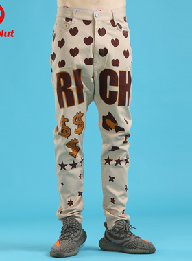 DEVIL NUT潮牌 恶魔 男士长裤  梭织长裤 主 AFV