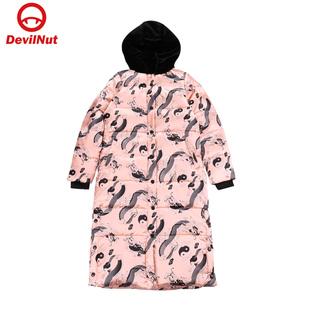 DNP 宽松舒适羽绒服 ASV NUT潮牌恶魔女款 DEVIL