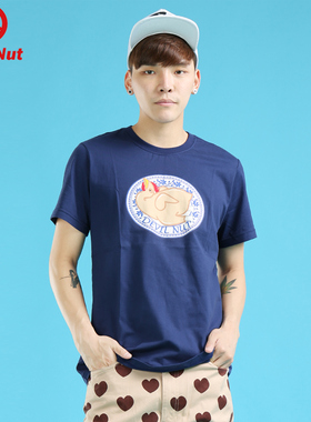 DEVIL NUT潮牌 恶魔 白斩鸡 男女同款 短袖T恤 主 SSV