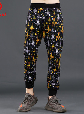 DEVIL NUT潮牌 恶魔无侧缝裤拉头迷彩 男款 休闲裤 BIB  AFV