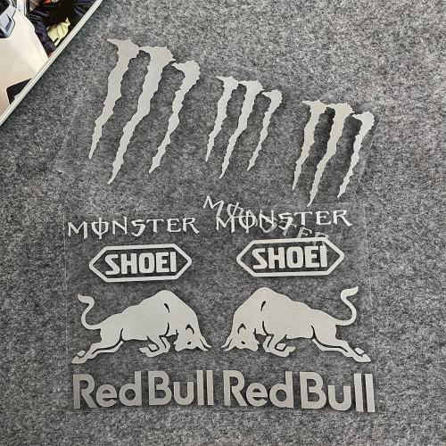 适用红牛Redbull车贴头盔贴纸