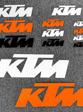 适用KTM DUKE390 790 250 RC390摩托车贴纸改装配件油箱车贴防水