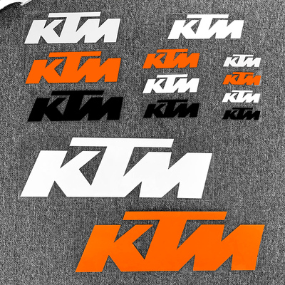 适用KTM摩托车贴纸反光防水个性