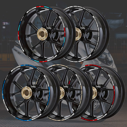 本田CRF1100L摩托车轮毂贴纸反光