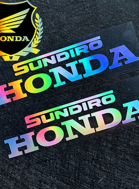 适用本田裂行RX125 PCX160 NS150GX NWG150摩托车改装件贴纸防水