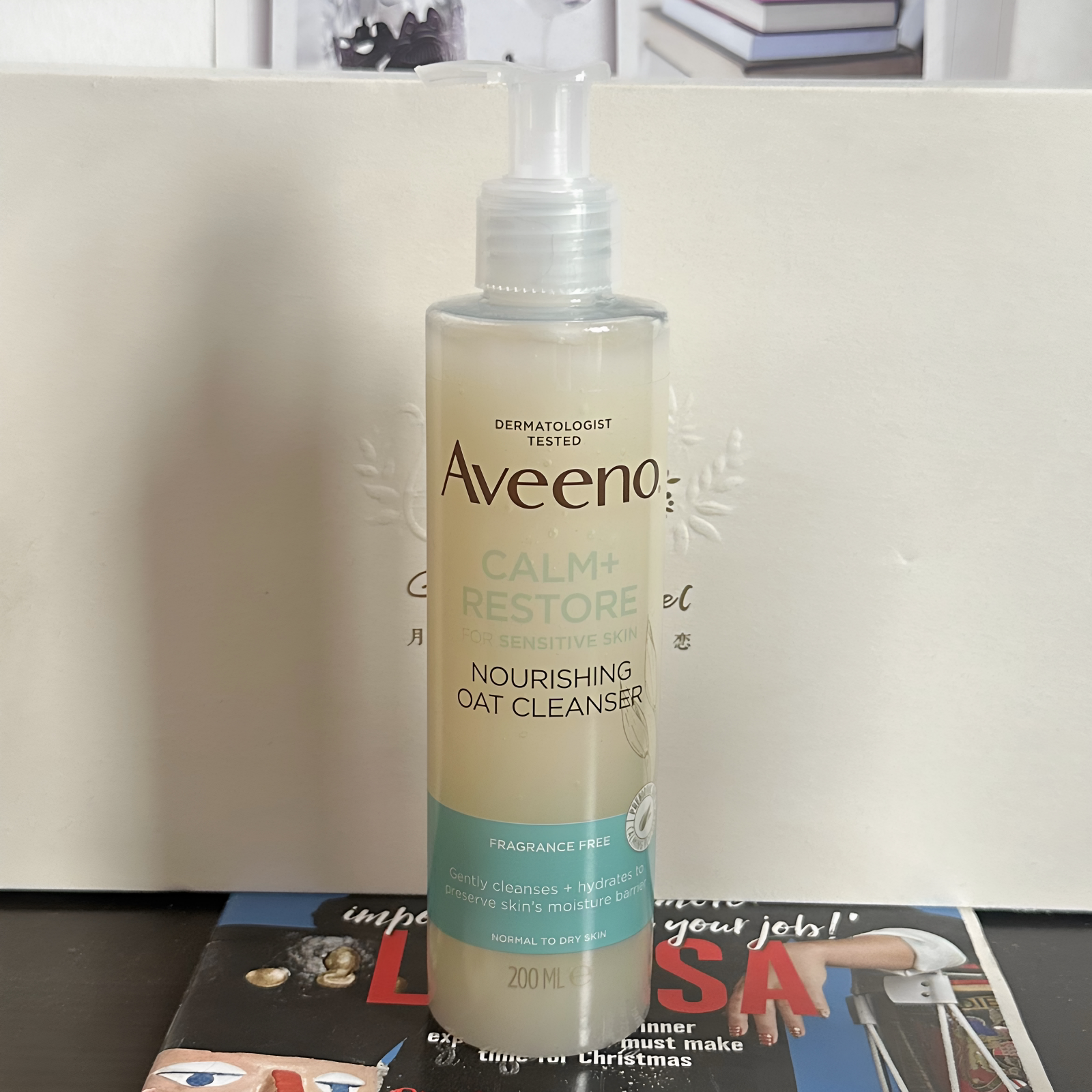 现货英版AVEENO艾维诺燕麦洁面