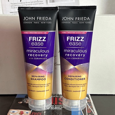 现货英国JOHN FRIEDA奇迹修复护发素250毫升免洗改善毛躁洗发水