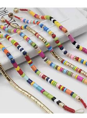 搪瓷合金手串手链ins欧美风