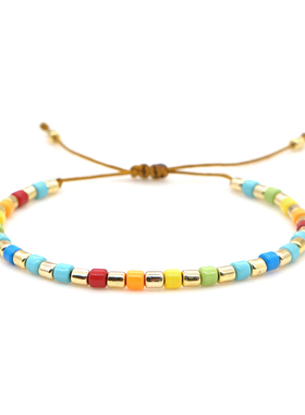 合金烤漆首饰品ins欧美风小手链