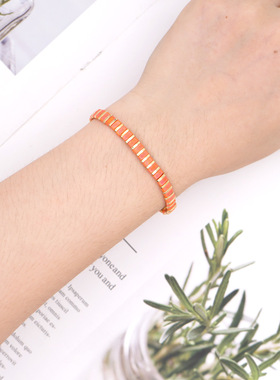 ins波西米亚风tila珠串珠手链新款欧美网红叠戴闺蜜小礼物手链女