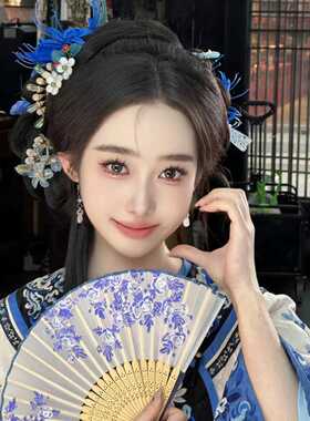 清朝发簪合金古风汉服配饰