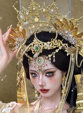 异域风埃及艳后法老的宠妃妆造