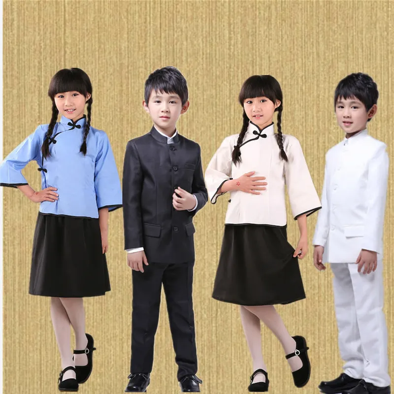 六一儿童民国五四演出服