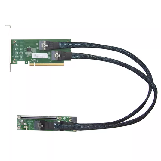 PCIE4.0X16显卡延长线转接卡