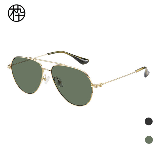 木九十专柜正品MJ11SM1504金属框飞行员太阳镜时尚墨镜潮流造型