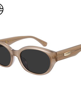 木九十专柜正品MJ12SM1573猫眼时尚墨镜椭圆框修饰脸型偏光太阳镜