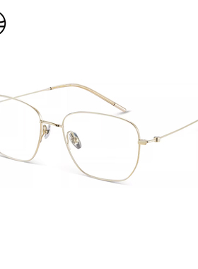 木九十MJ12FN1108专柜正品钛金属细框眼镜多边形超轻高级感镜架