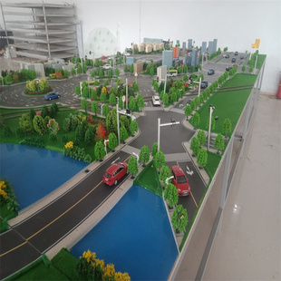 智慧交通事故模拟沙盘模型智慧农业沙盘智能温室大棚场景沙盘模型